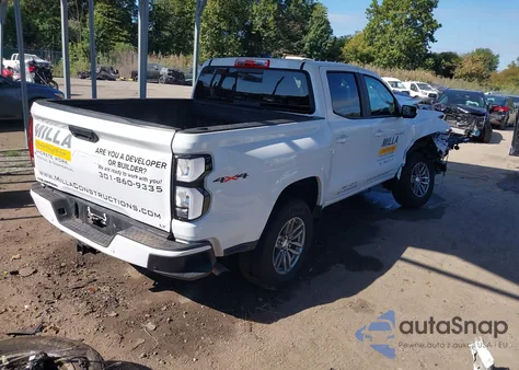 2024 Chevrolet Colorado 4Wd Lt from USA, damaged, VIN 1GCPTCEK9R1261331